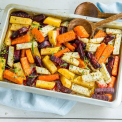 Baked Root Vegetables